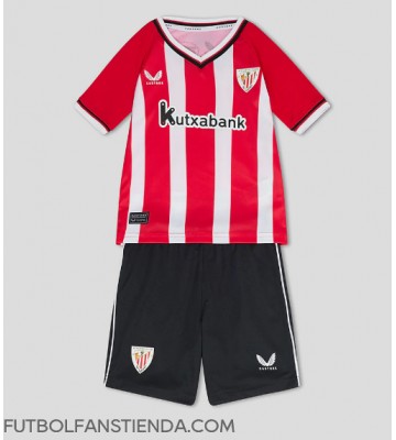 Athletic Bilbao Primera Equipación Niños 2023-24 Manga Corta (+ Pantalones cortos)